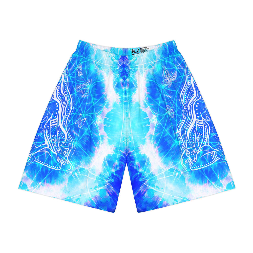 Amen Jin's Blue Sun Cosmic Meditations  Men’s Sports Shorts
