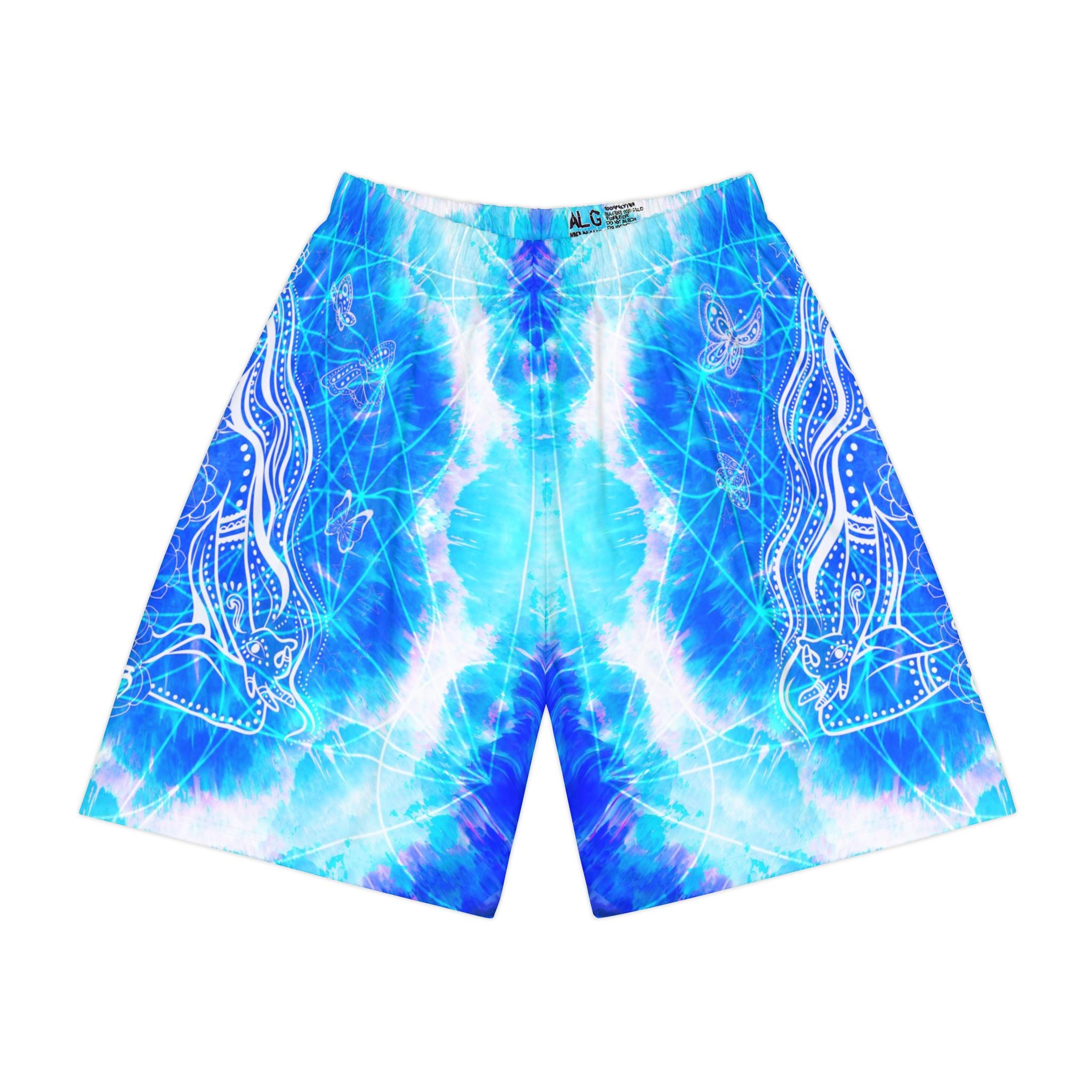 Amen Jin's Blue Sun Cosmic Meditations  Men’s Sports Shorts