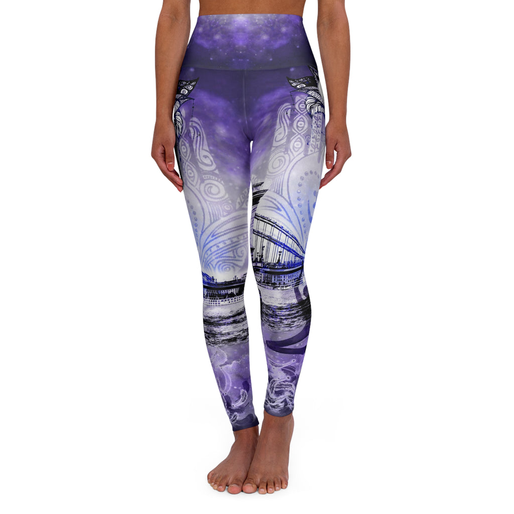 Katerina's We Will Go Home Budapest Meditations High Waisted Yoga Leggings