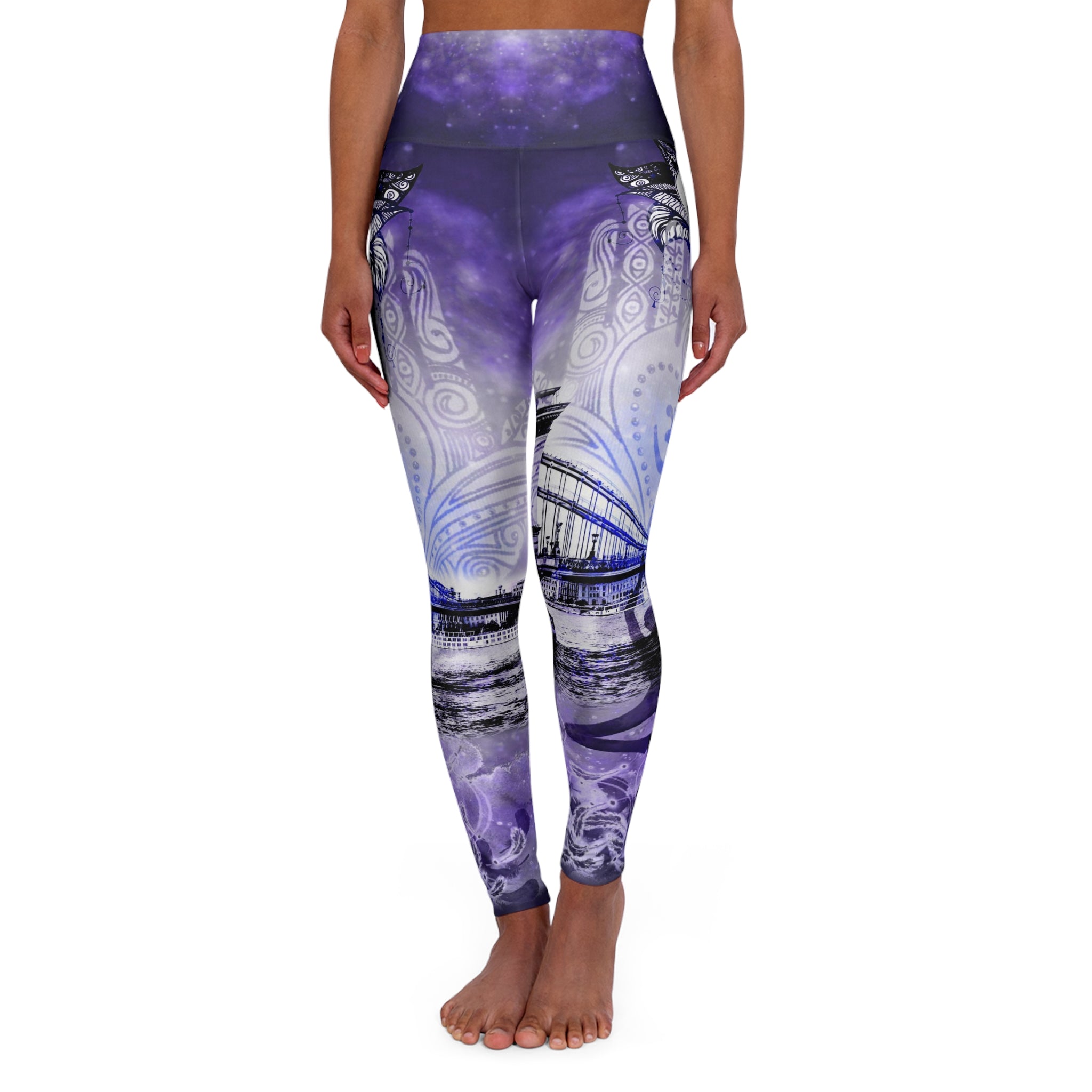 Katerina's We Will Go Home Budapest Meditations High Waisted Yoga Leggings