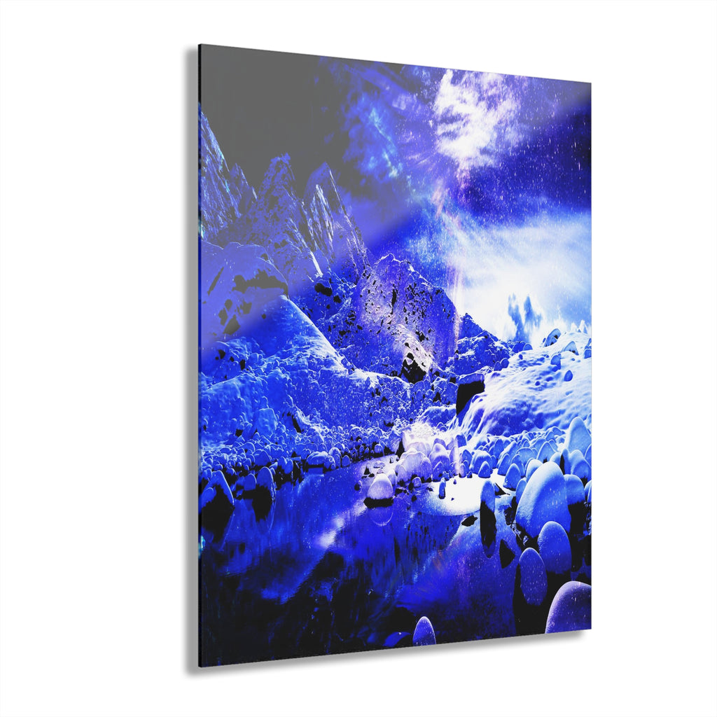 Yule Night Dreams Acrylic Prints (French Cleat Hanging)