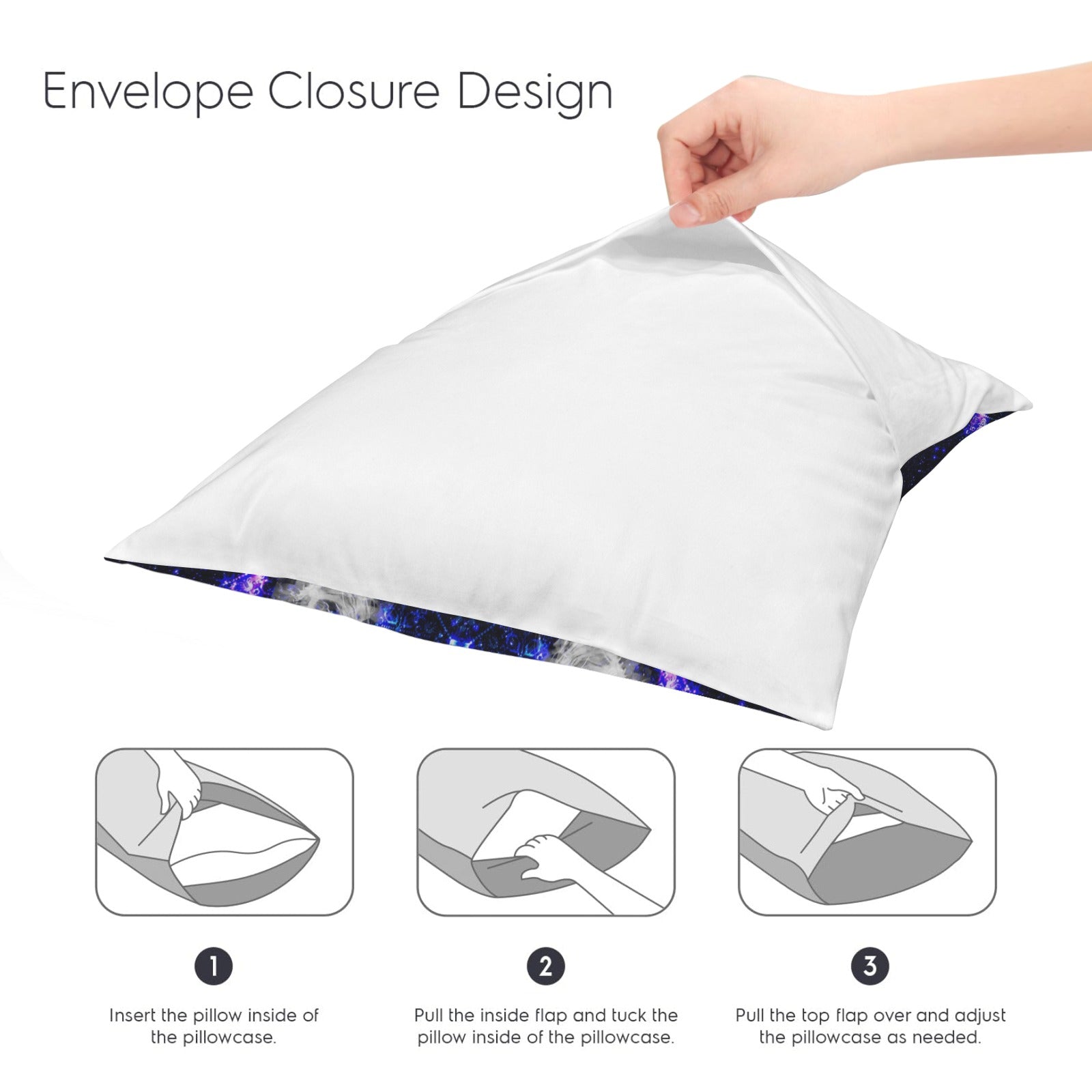 Amen Jin's Katerina's Eros & Psyche Desires Dragoness Dreams Custom Pillow Cases 18" x 18" (2-Pack) | Ships from USA