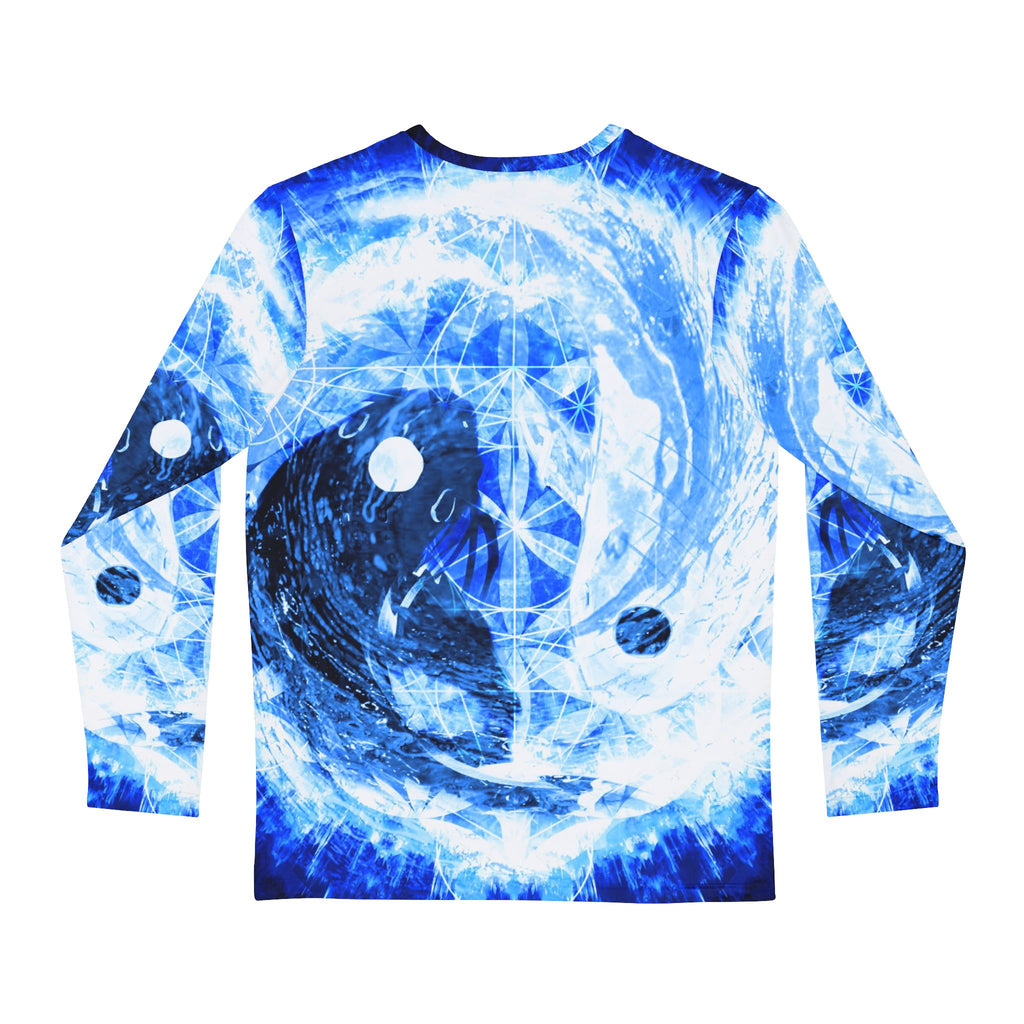 Amen Jin's Blue Sun Koi Meditations Men's Long Sleeve Shirt