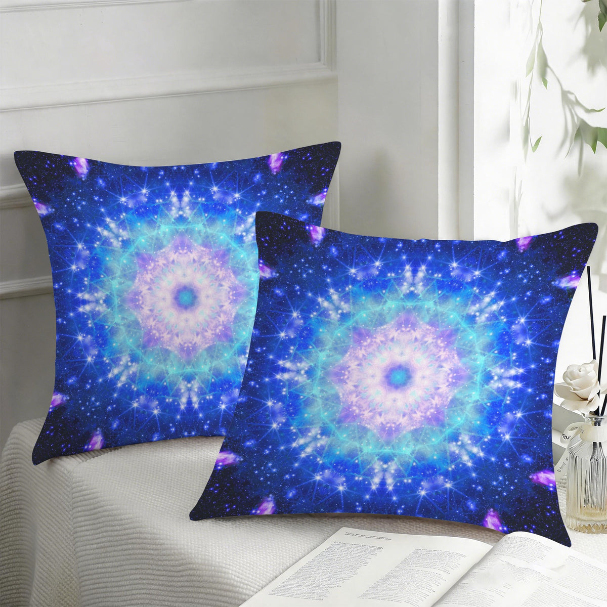 Amen Jin's Katerina's Eros & Psyche Desires Custom Pillow Cases 18" x 18" (2-Pack) | Ships from USA