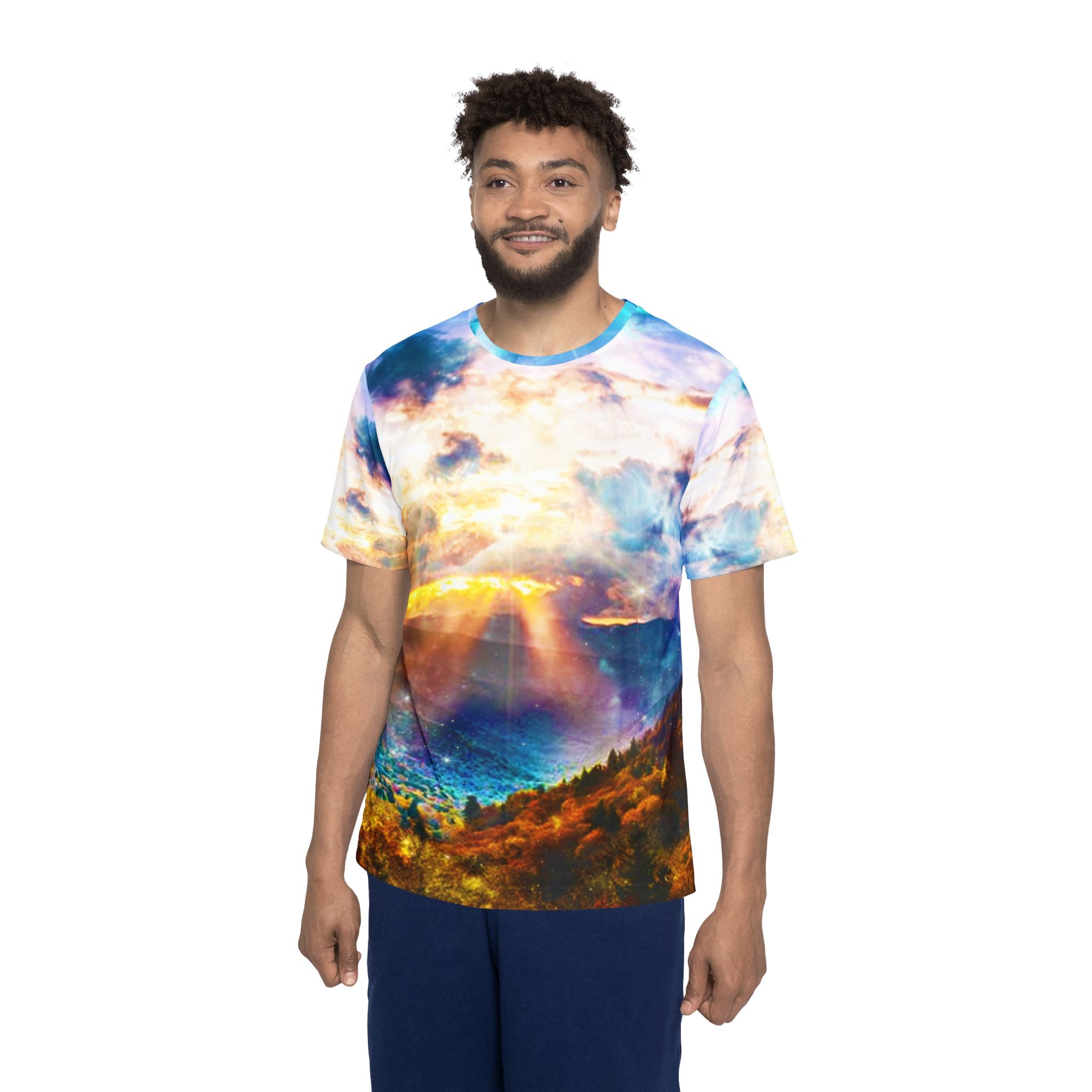 Katerina's Smoky Mountain Memories Men's Sports Jersey