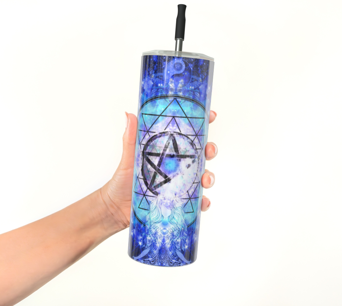Amen Jin's Katerina's Eros & Psyche Magickal Awakening Meditations Stainless Steel Tumbler