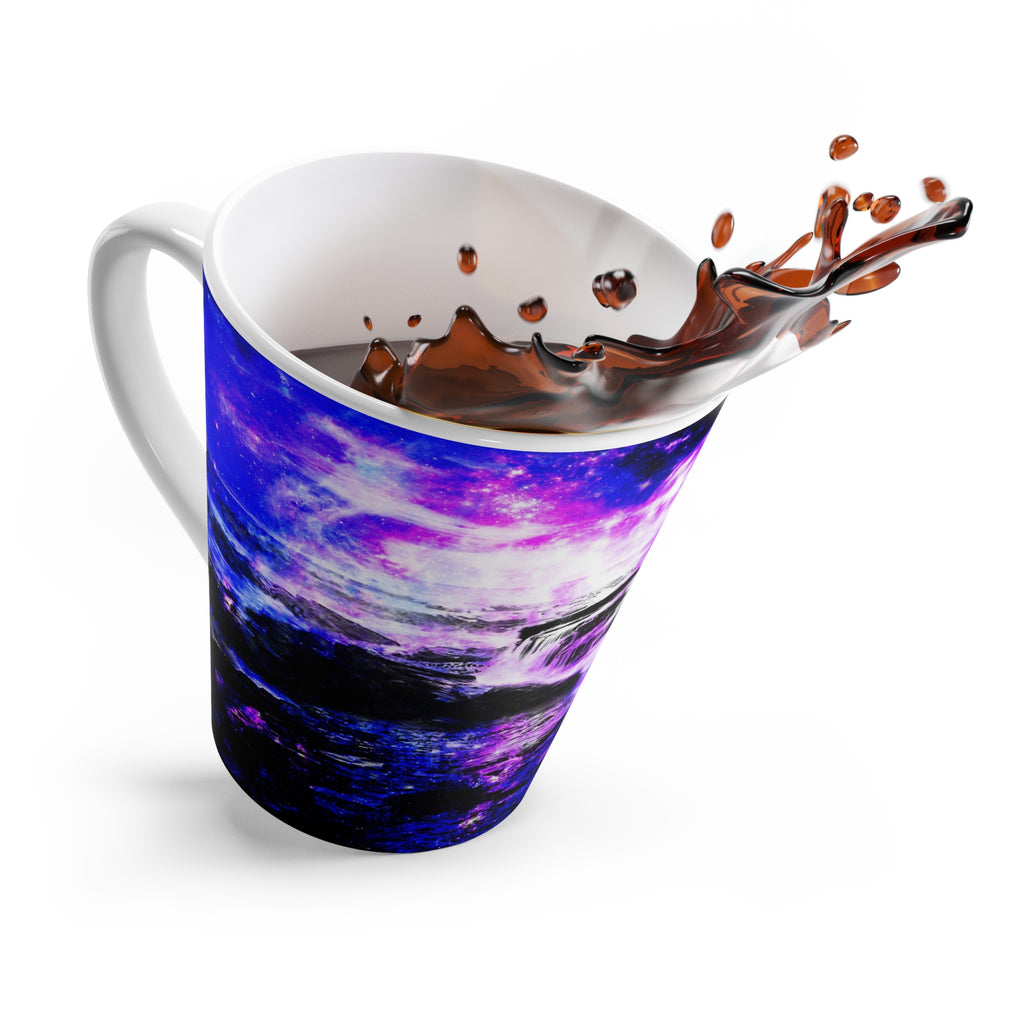 Amethyst Rose Majical Sea Dreams Latte Mug