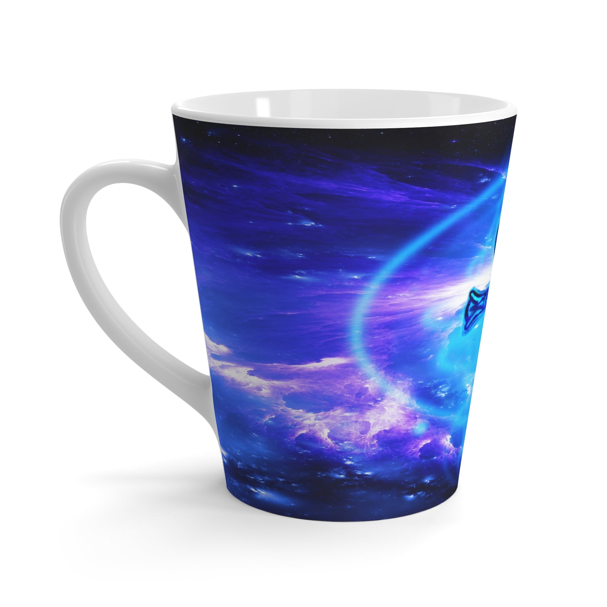 Amethyst Sapphire Ankh Dreams Latte Mug
