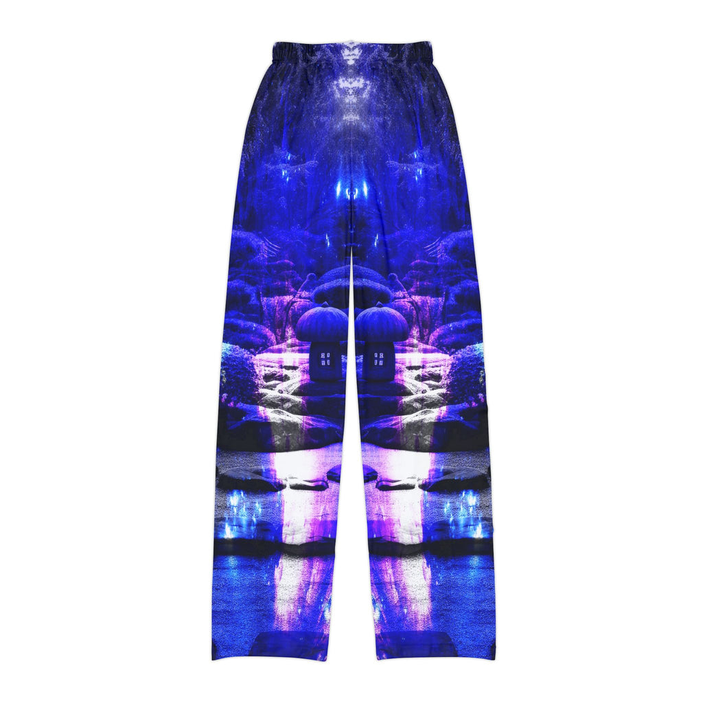 Amethyst Sapphire Tranquil Garden Dreams Kids Pajama Pants