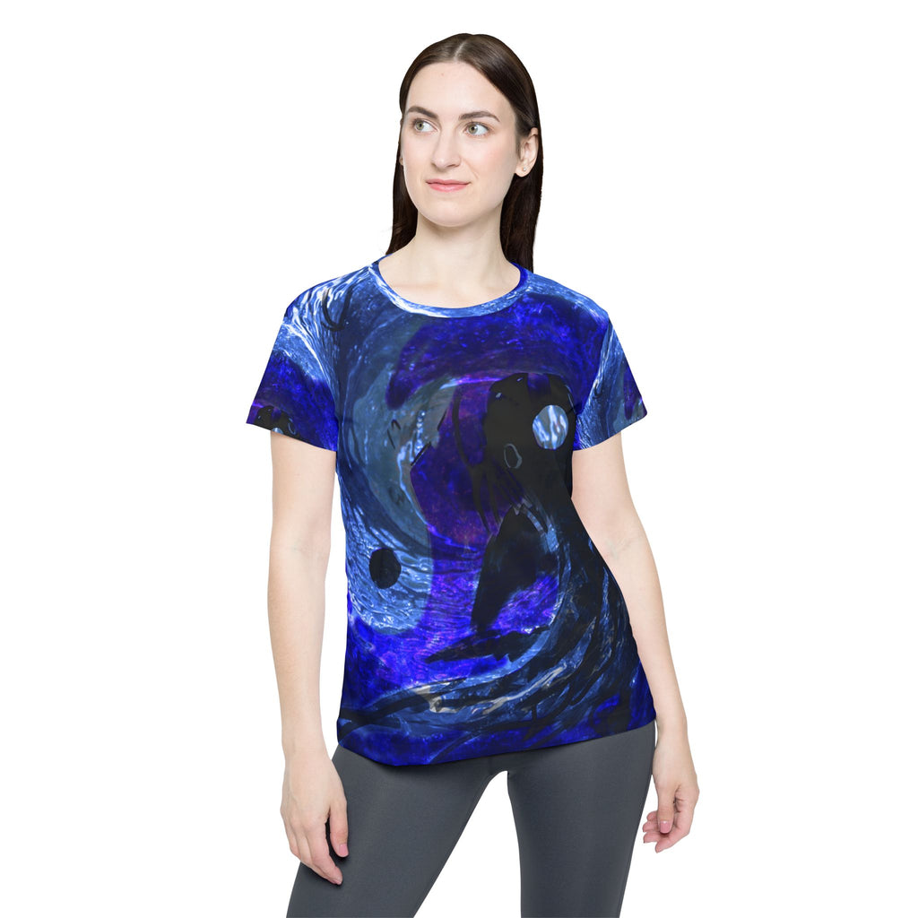 Katerina's Dragon's Eye Koi Desires Women's Sports Jersey