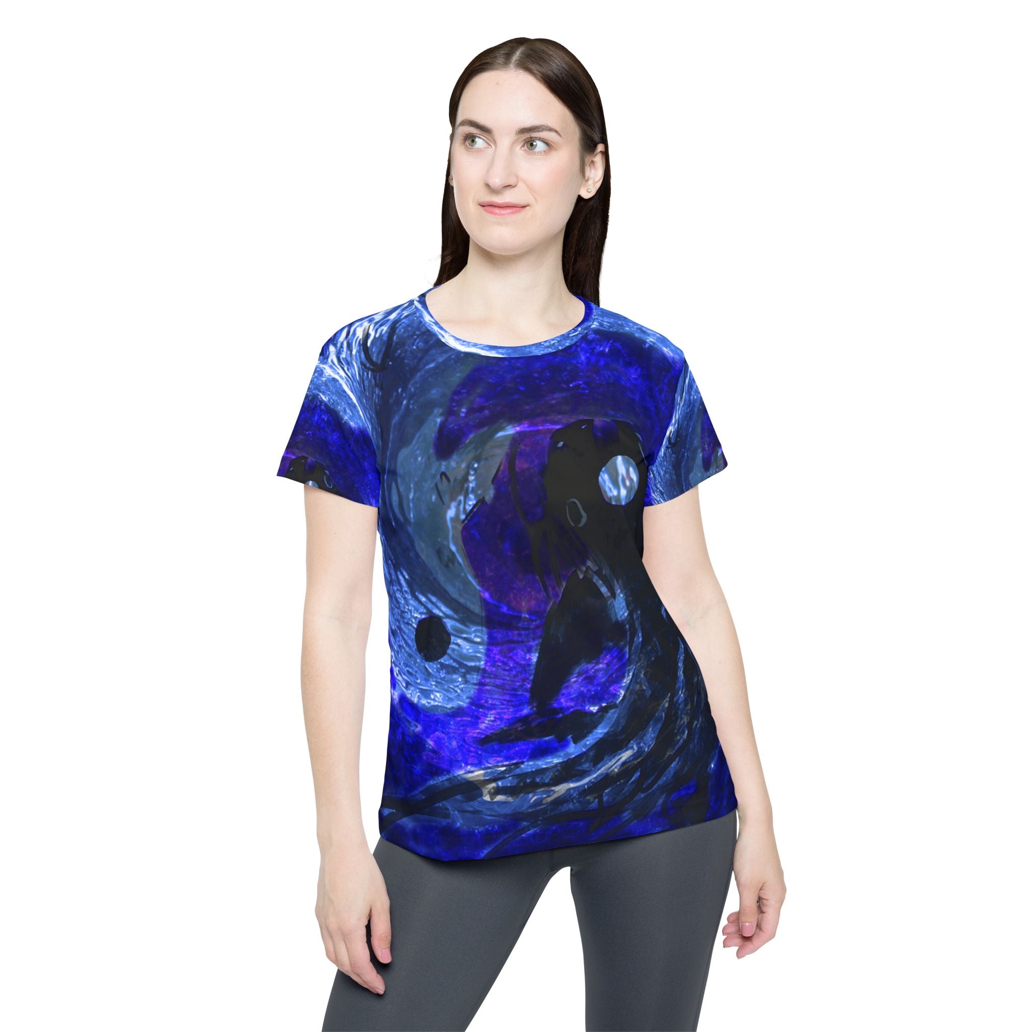 Katerina's Dragon's Eye Koi Desires Women's Sports Jersey