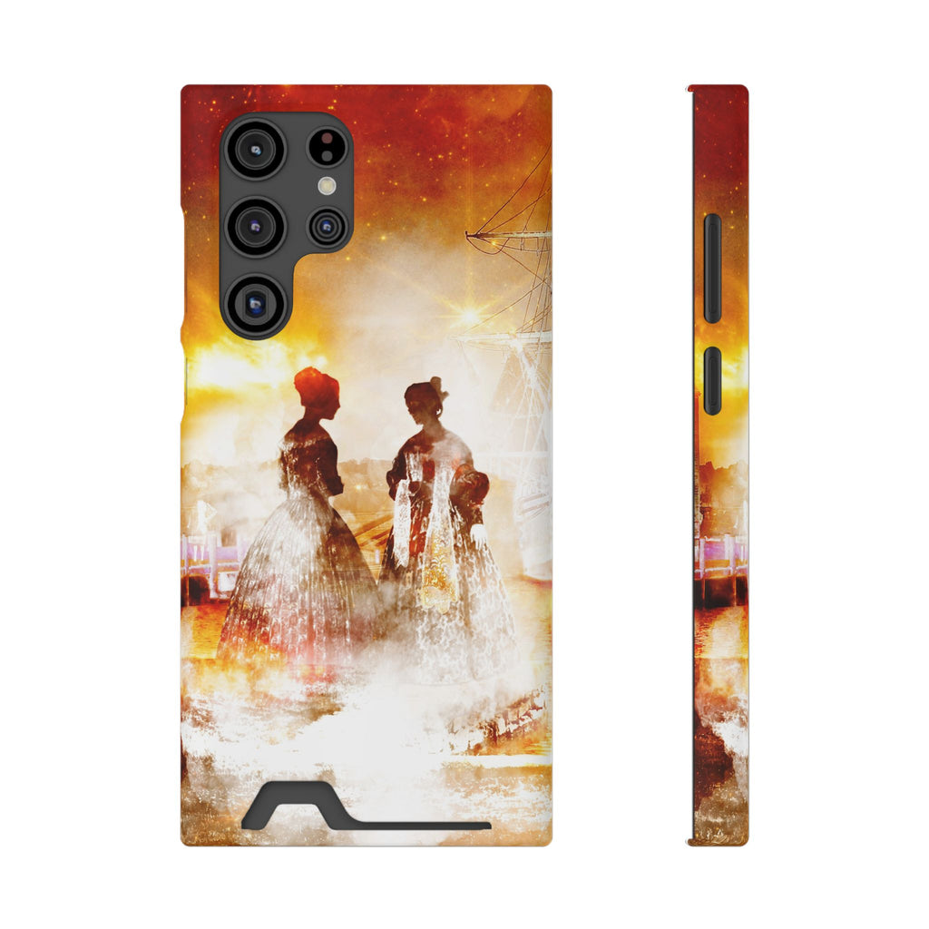 Samhain Eve Salem Harbor Dreams Phone Case With Card Holder