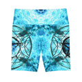 Amen Jin's all the White Horses Triple Goddess Meditations W Workout Shorts