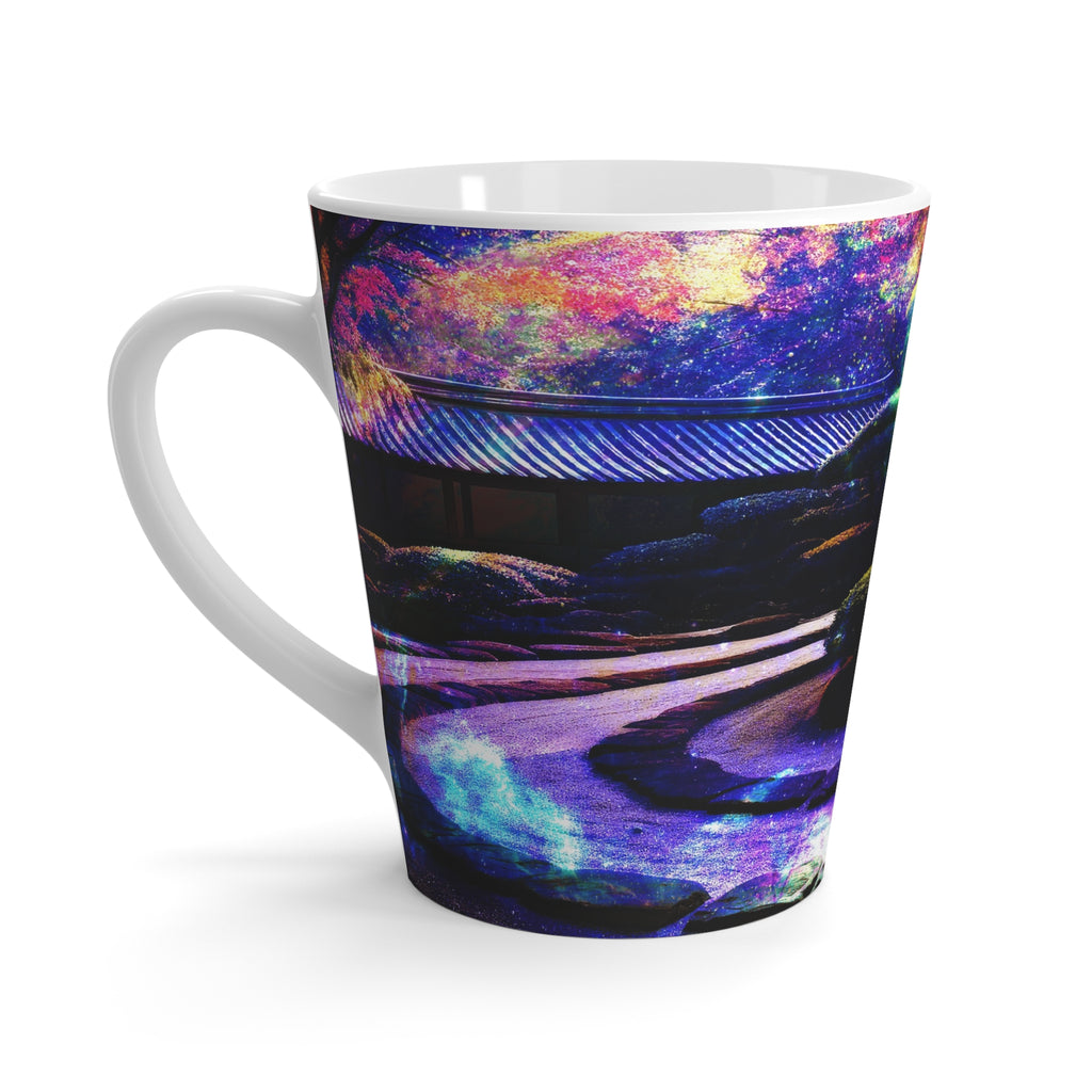 Spirited Marie Wide Awake Tranquil Garden Dreams Latte Mug