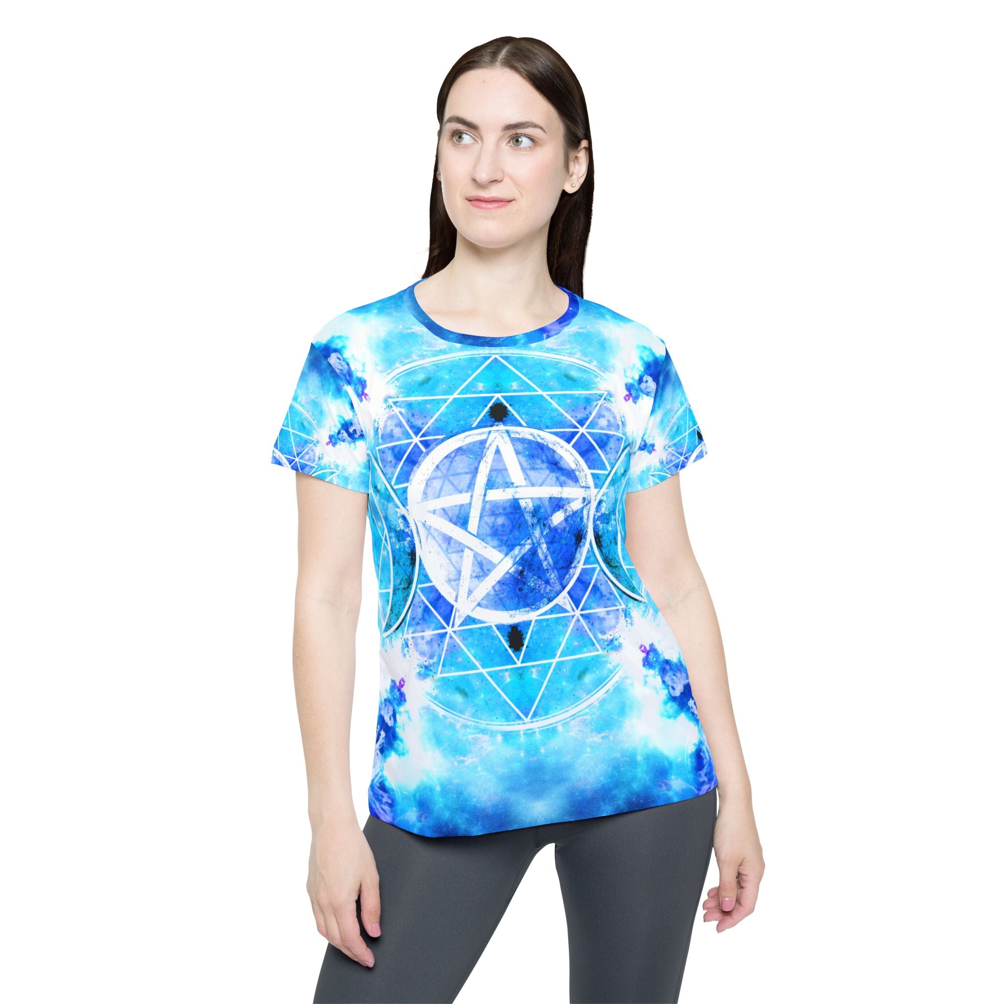 Amen Jin's Mandala of Dragon Fire Triple Goddess Meditations Women's Jersey