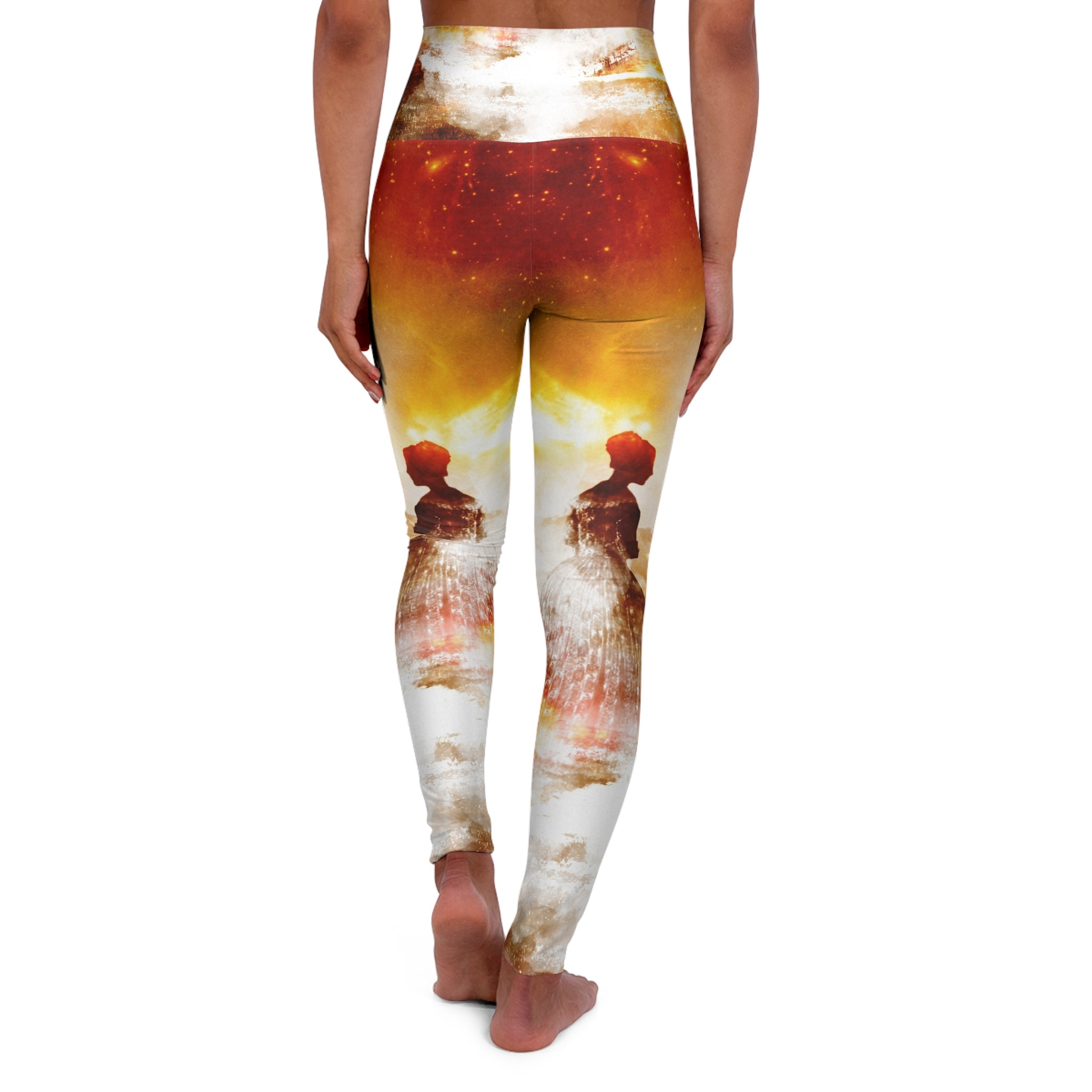 Samhain Eve Salem Harbor Dreams High Waisted Yoga Leggings