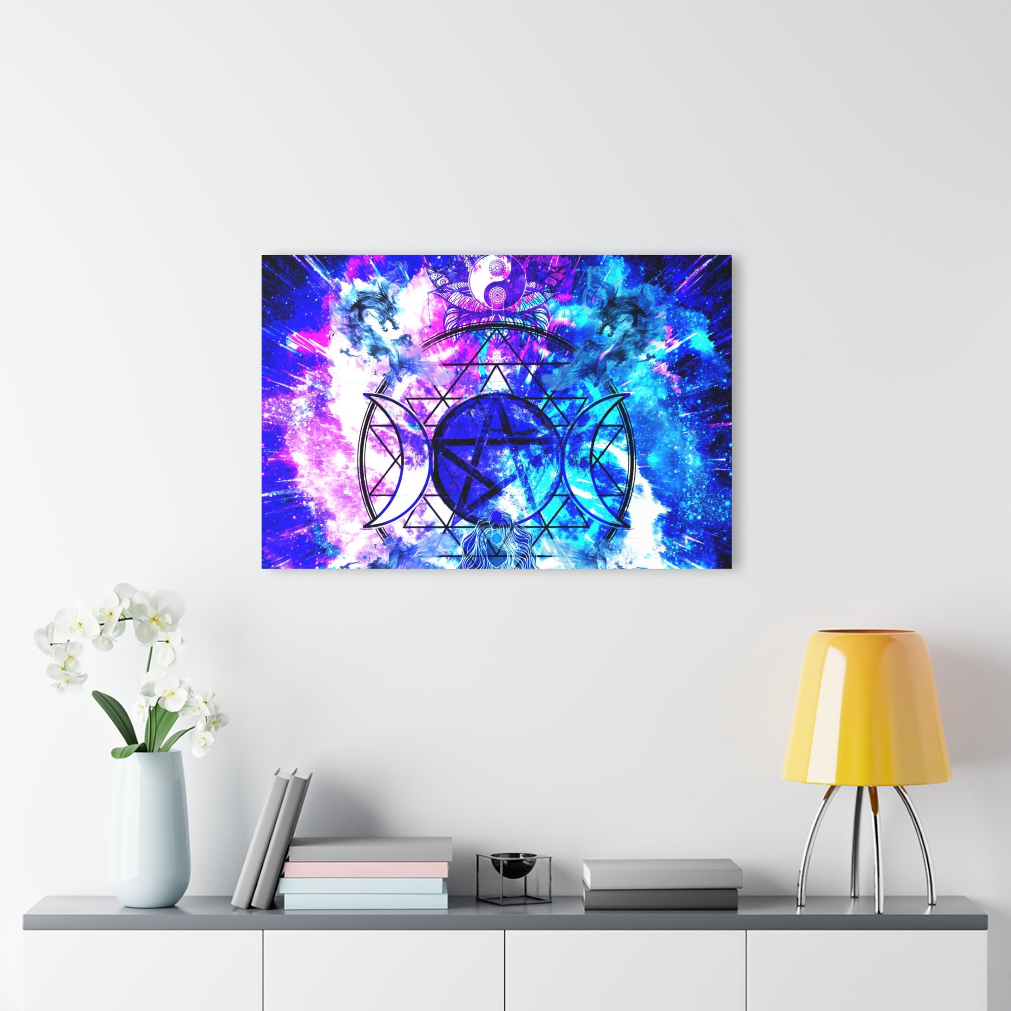 Creation's Desires Magickal Awakening Meditations (French Cleat Hanging)