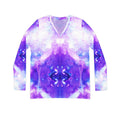 Amen Jin's Perfect Union Desires Long Sleeve V-neck Shirt