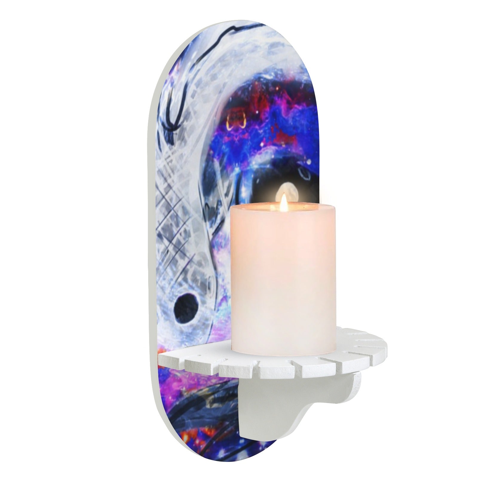 Katerina's Cassandra Koi Desires Wall Mounted Candle Holder | Ships from USA