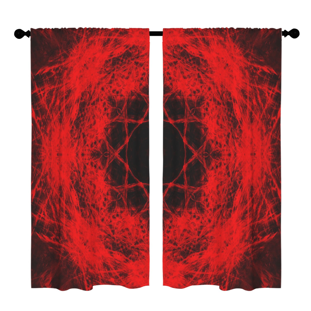 Katerina's Waiting for Hello Desires Floor-To-Ceiling Curtain 52x84inch | Ships from USA