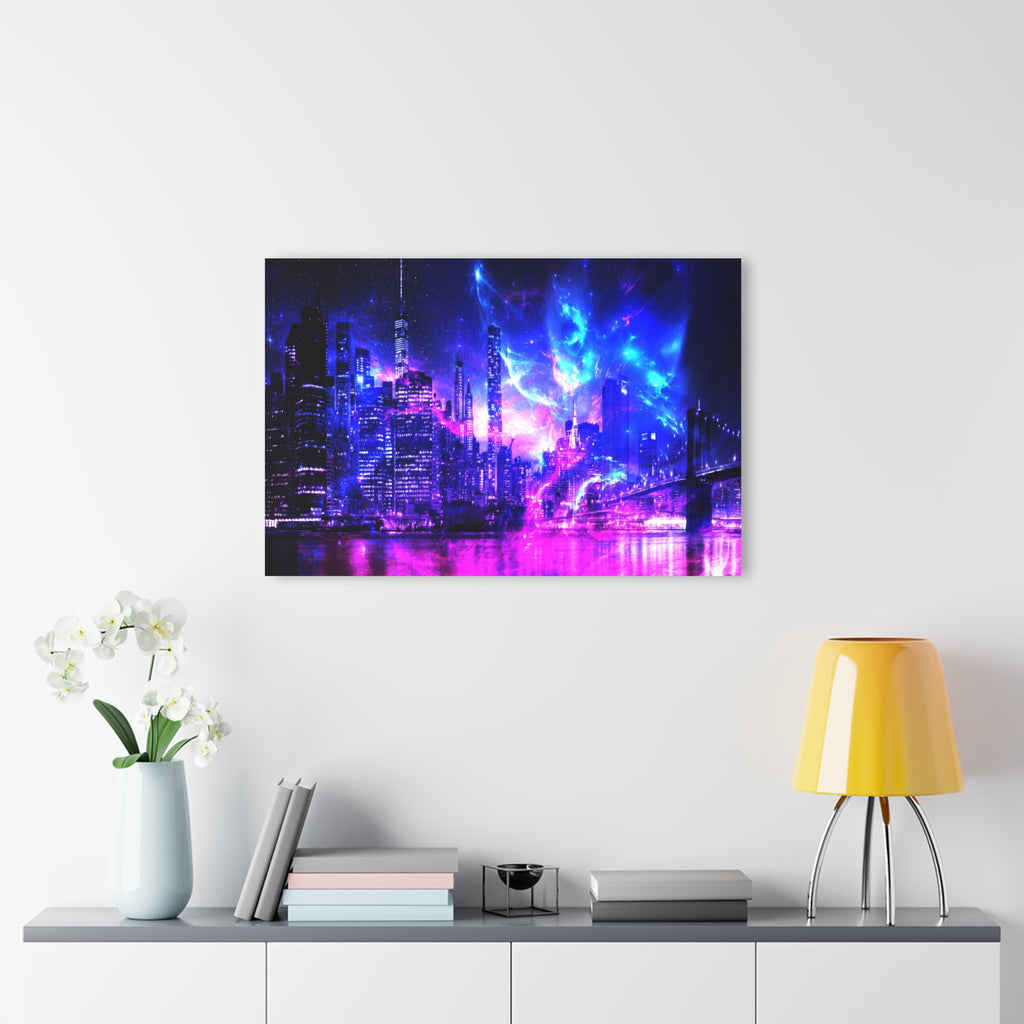 Amethyst New York Dreams Acrylic Prints (French Cleat Hanging)