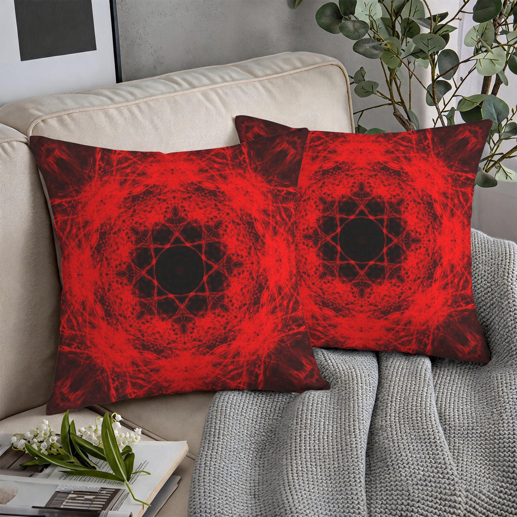Katerina's Waiting for Hello Desires Custom Pillow Cases 18" x 18" (2-Pack) | Ships from USA