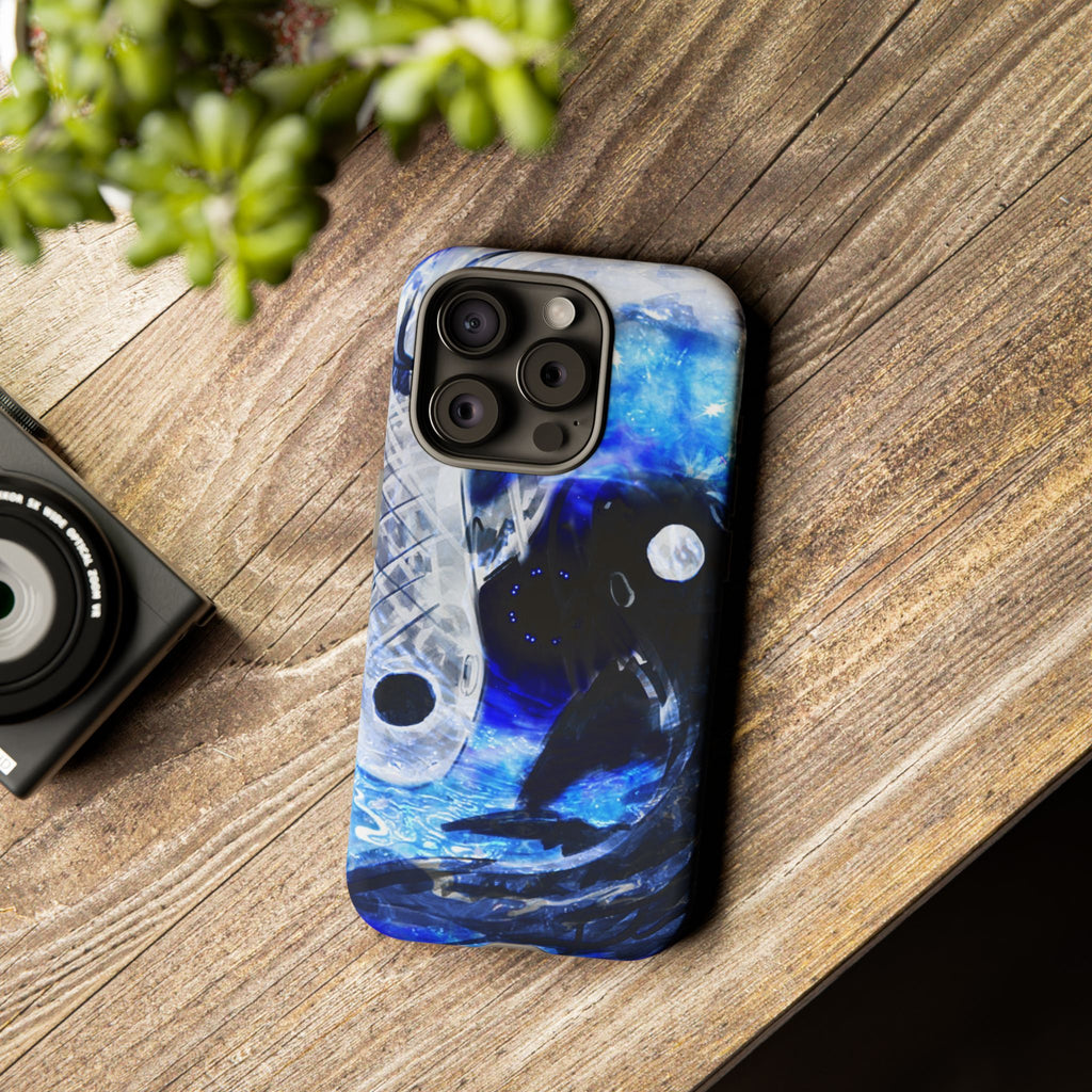 Amen Jin's Kingdome of the Moon Desires Koi Dreams Tough Phone Cases