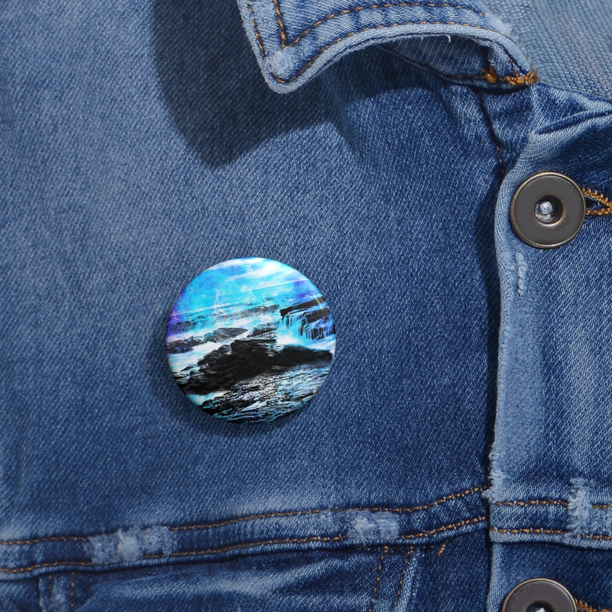 Creation's Heaven Majical Sea Dreams Pin Buttons