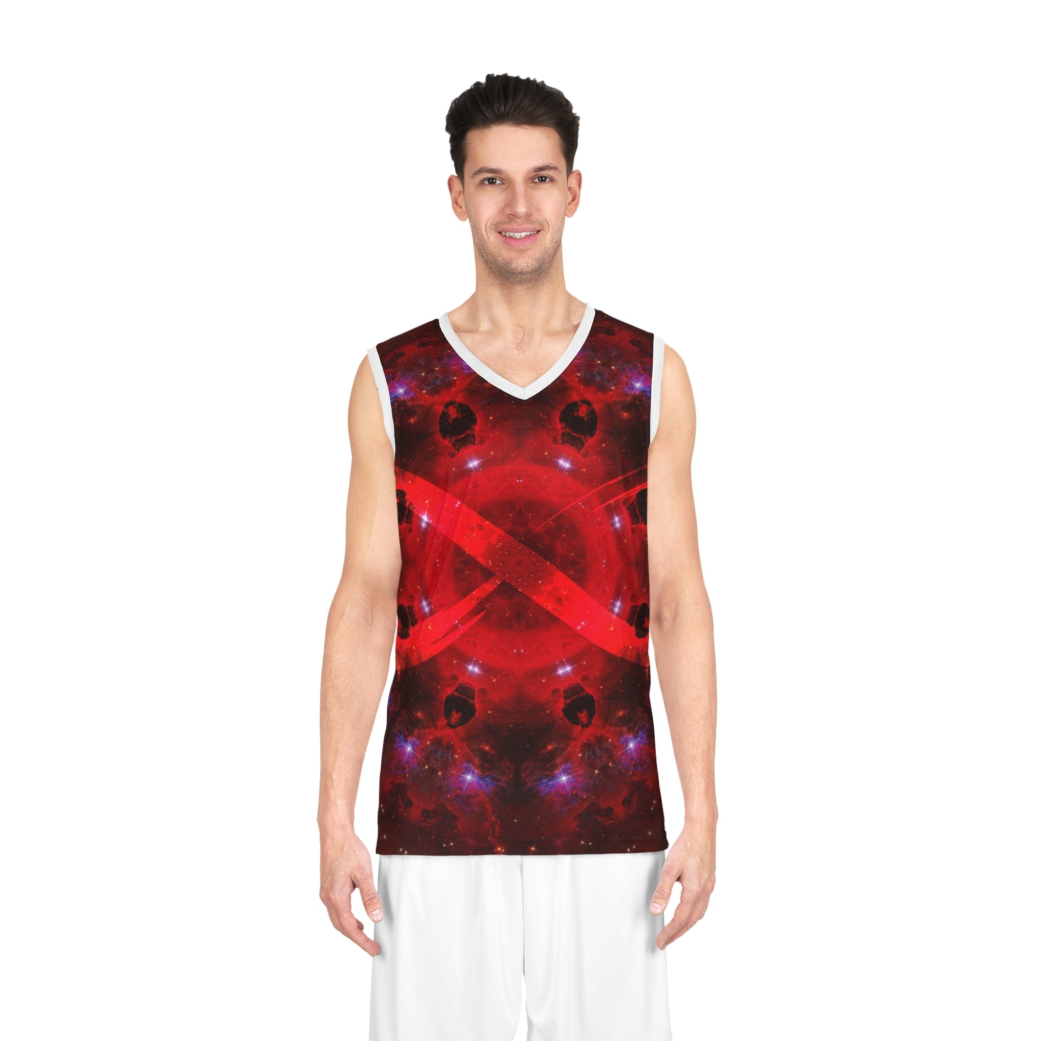 Katerina's Battle Symphony Red Instead Infinity Desires Basketball Jersey