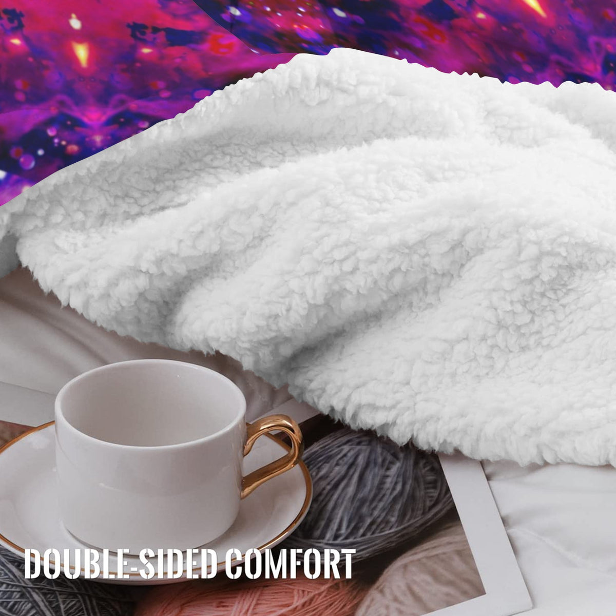 Katerina's Citadel Desires Sherpa Fleece Blanket 30" x 40" | Ships from USA