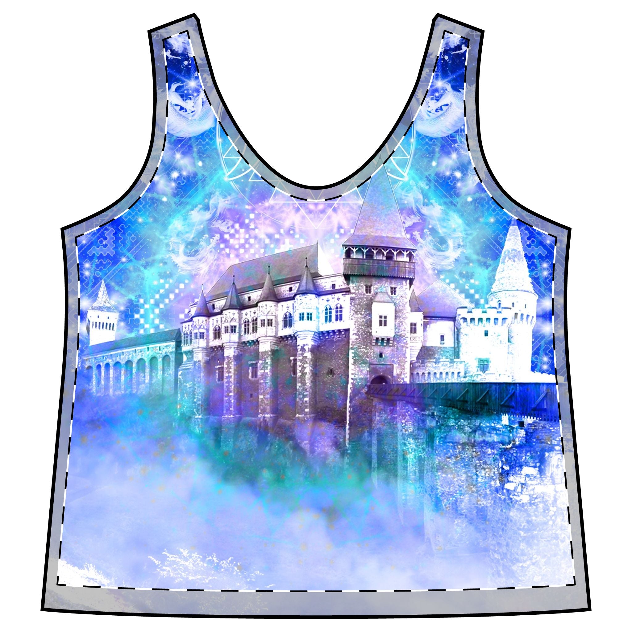 Amen Jin's Katerina's Eros & Psyche Dracularian Meditations W Racerback Tank