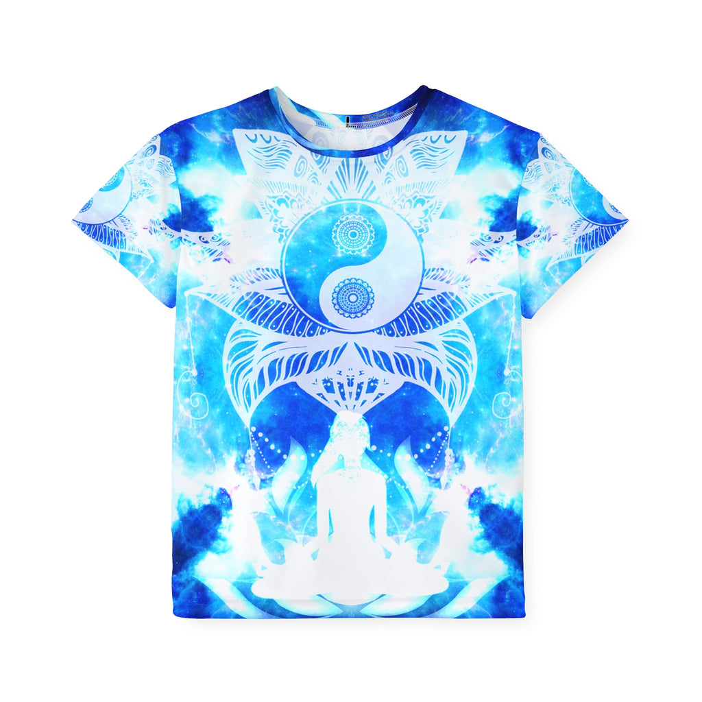 Amen Jin''s Mandala of Dragon Fire Lotus Meditations Kids Sports Jersey