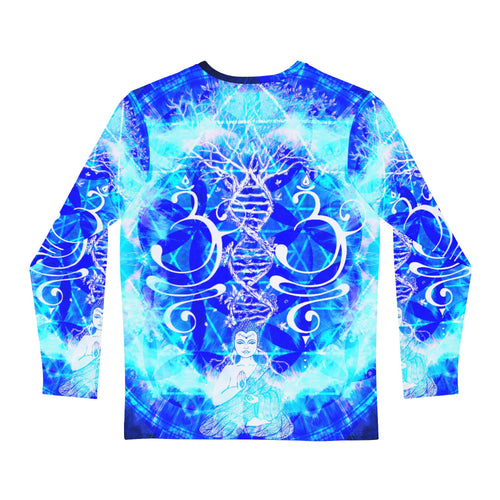 Amen Jin's Blue Sun Buddha Meditations Men's Long Sleeve Shirt