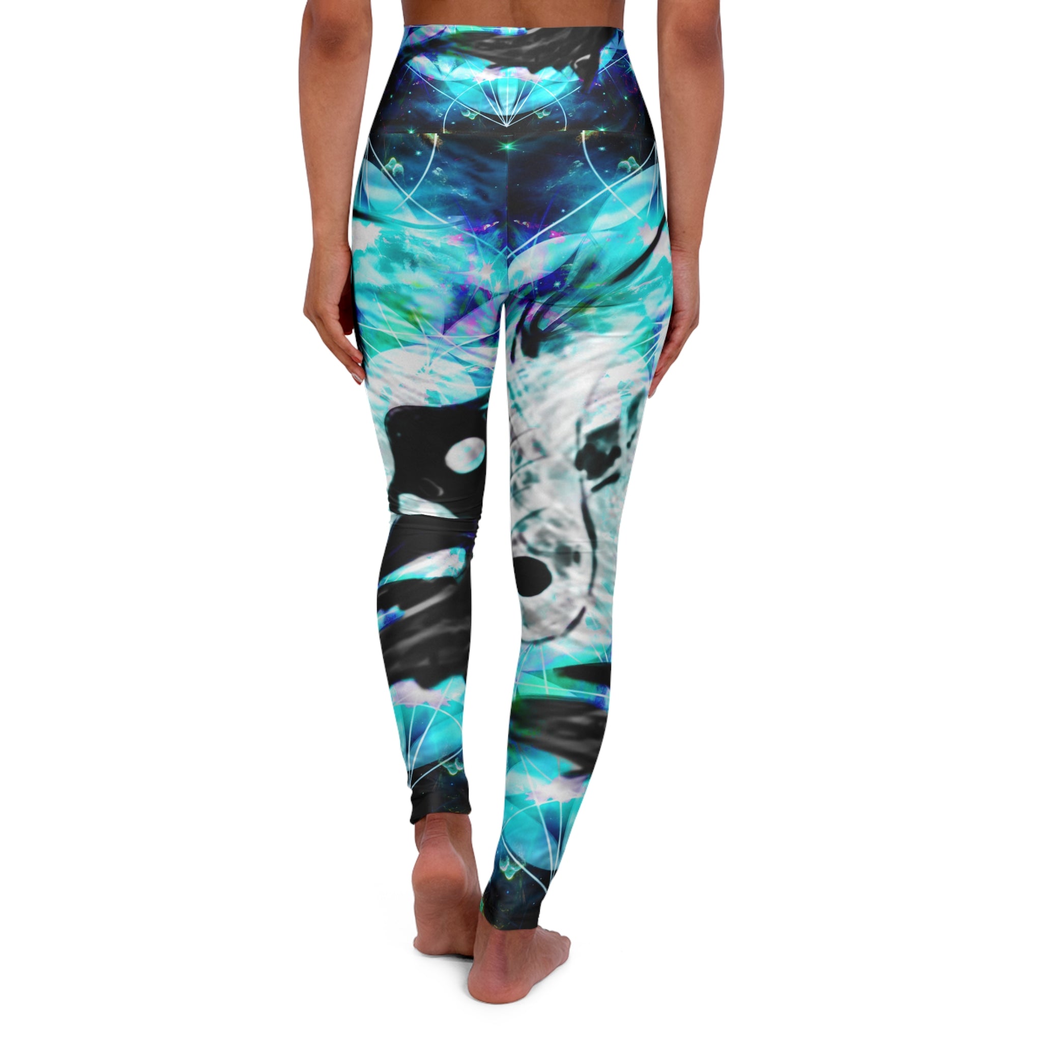 Katerina's Now and Forever Koi Meditations High Waisted Yoga Leggings
