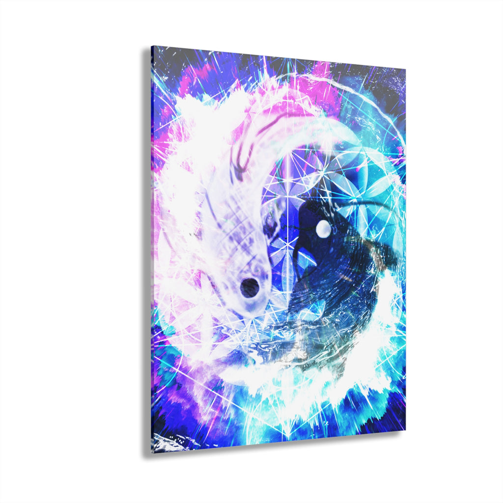 Creation's Desires Koi Meditations Acrylic Prints (French Cleat Hanging)