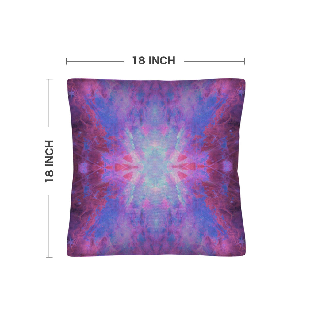 Katerina's Tomorrow Girl Desires Linen Throw Pillow 18" x 18" ( 1 Piece ) | Ships from USA