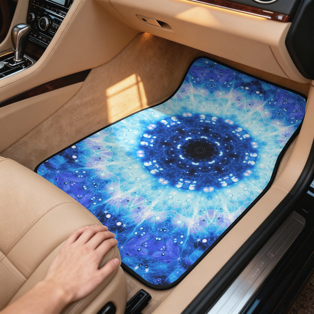 Katerina's Noel Nouvelette Desires 4-Piece Car Floor Mats （Customized Separately）| Ships from USA