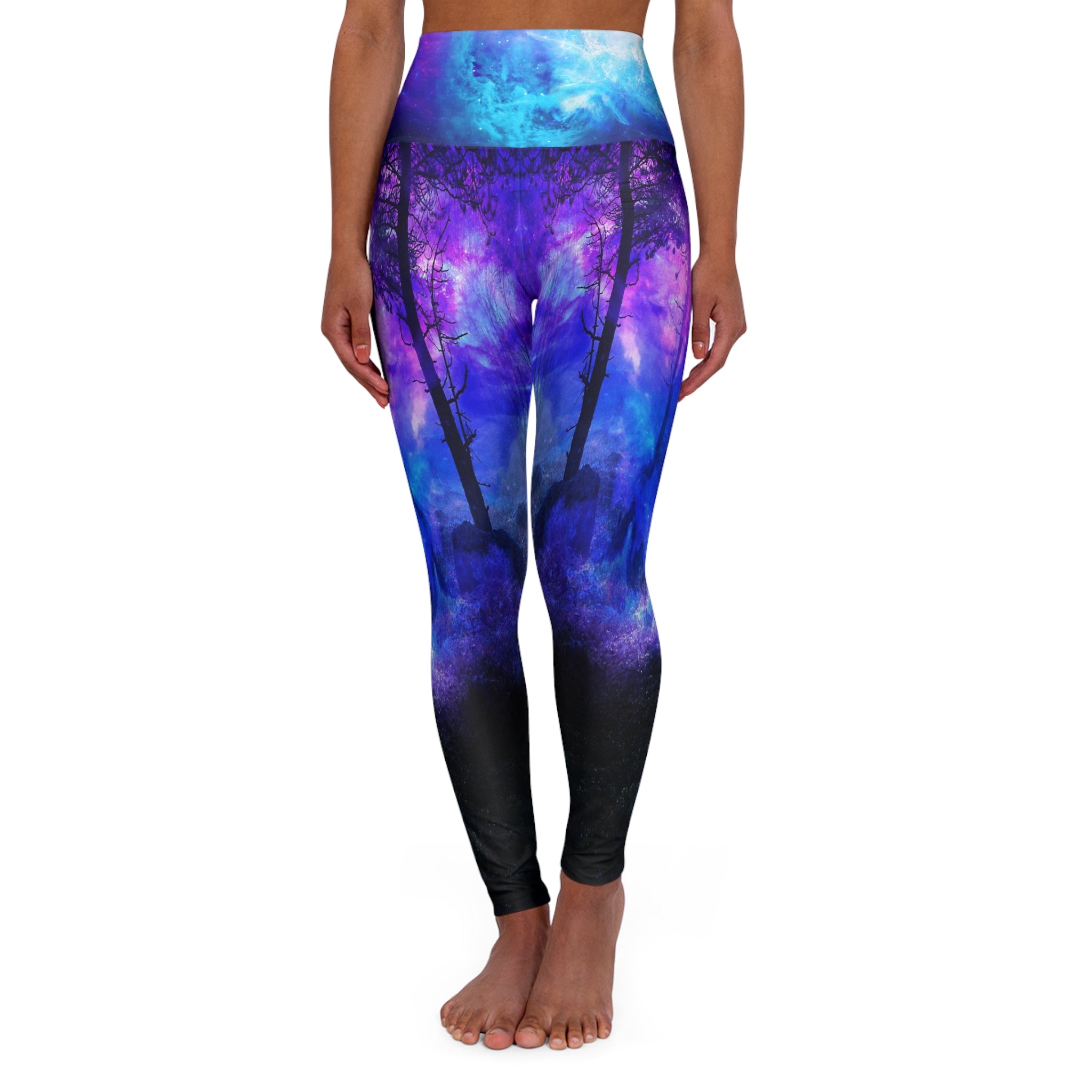 Creation's Heaven Mystic Night Dreams High Waisted Yoga Leggings