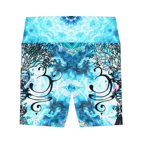 Amen Jin's all the White Horses Buddha Meditations W Workout Shorts
