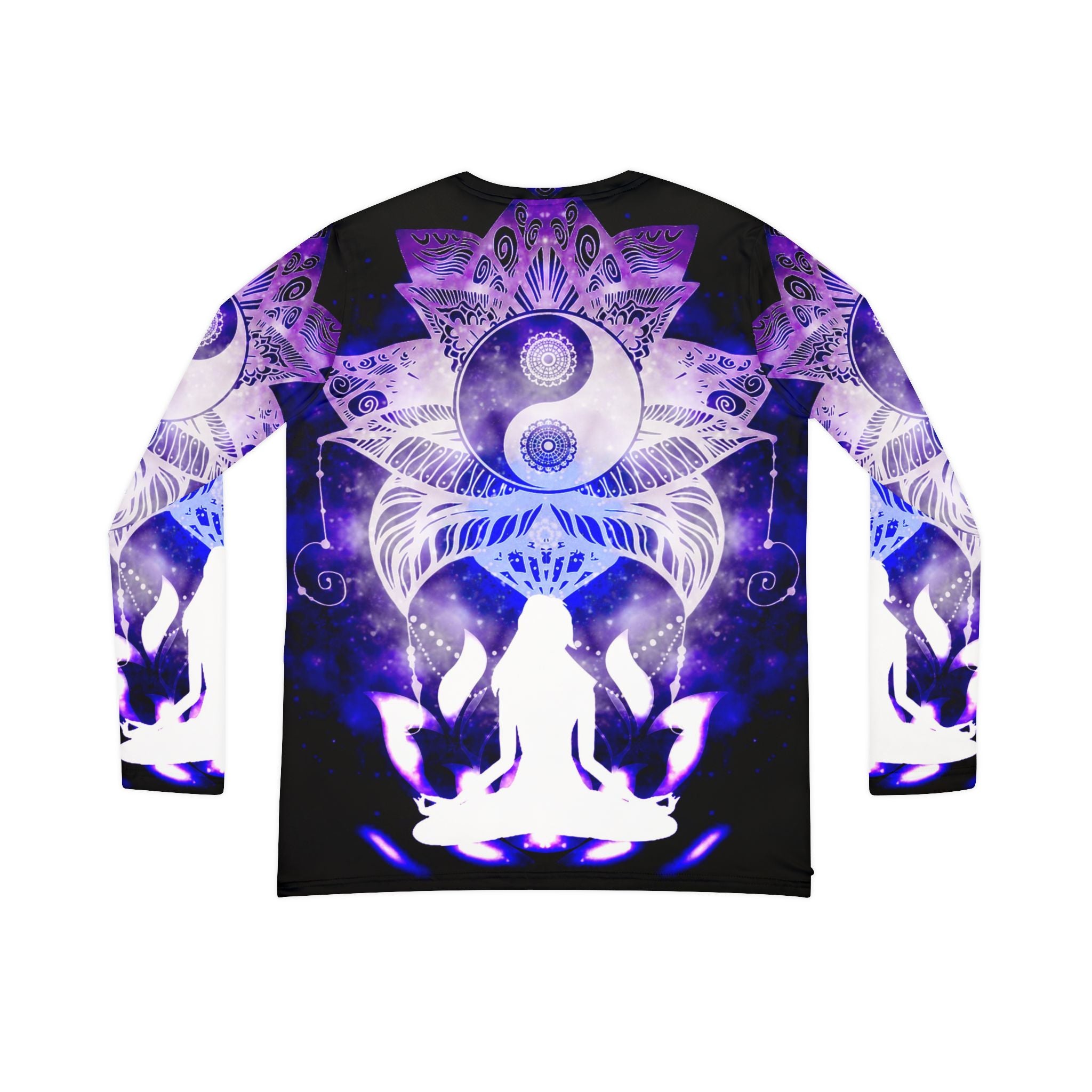 Katerina's We Will Go Home Lotus Meditations Women's Long Sleeve V-neck Shirt