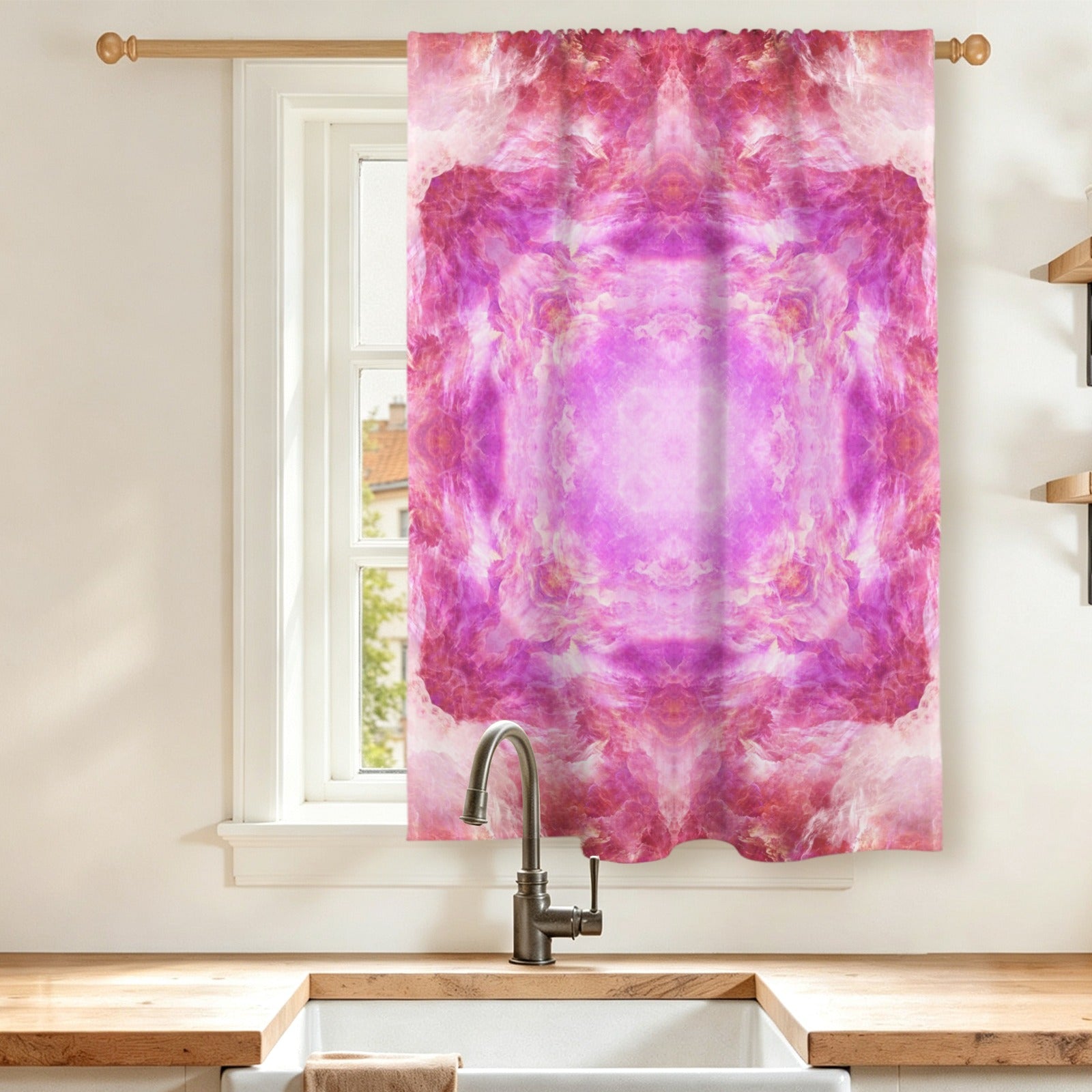 Katerina's Unconditional Desires Window Curtain 27.6" x 39.4" ( 1 Piece ) | Ships from USA