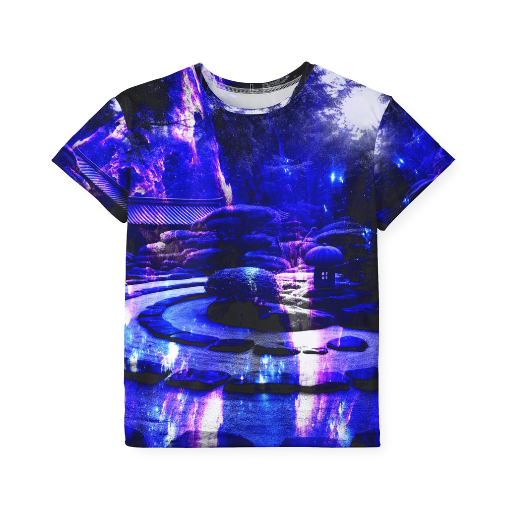 Amethyst Sapphire Tranquil Garden Dreams Kids Sports Jersey