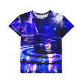 Amethyst Sapphire Tranquil Garden Dreams Kids Sports Jersey