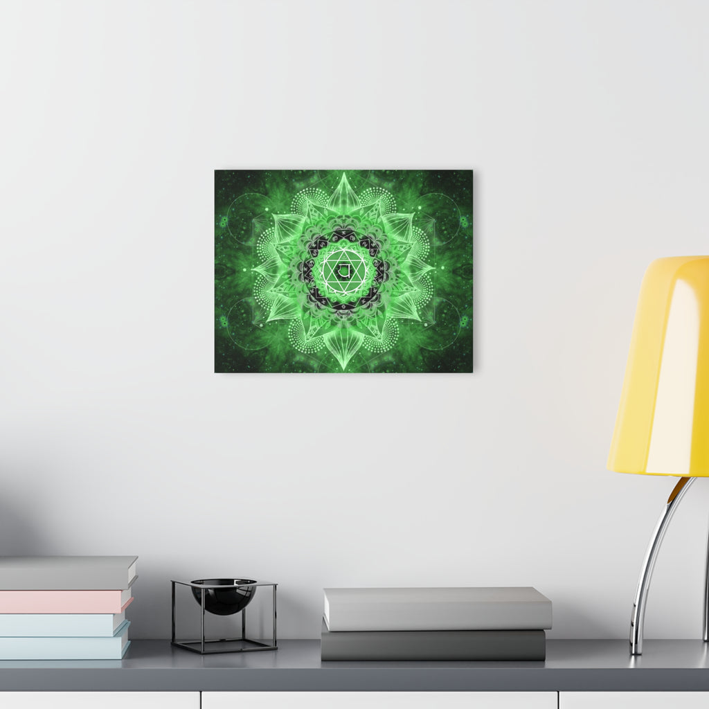 Anahata Meditations Acrylic Print (French Cleat Hanging)