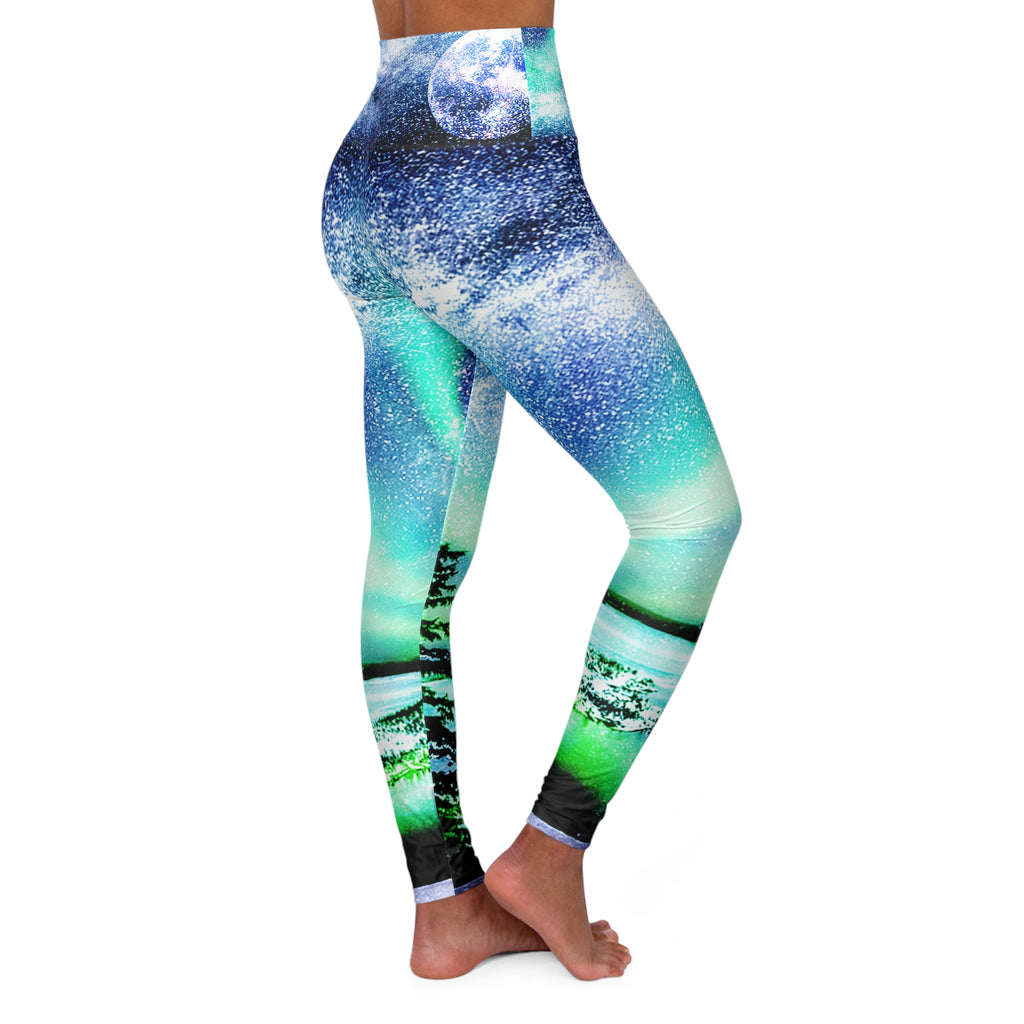 Katerina's Noel Yule Night Dreams High Waisted Yoga Leggings