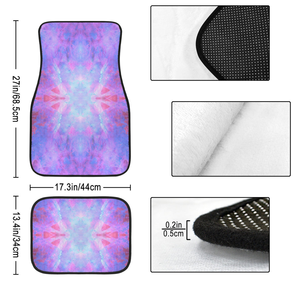 Katerina's Tomorrow Girl Desires 4-Piece Car Floor Mats （Customized Separately）| Ships from USA