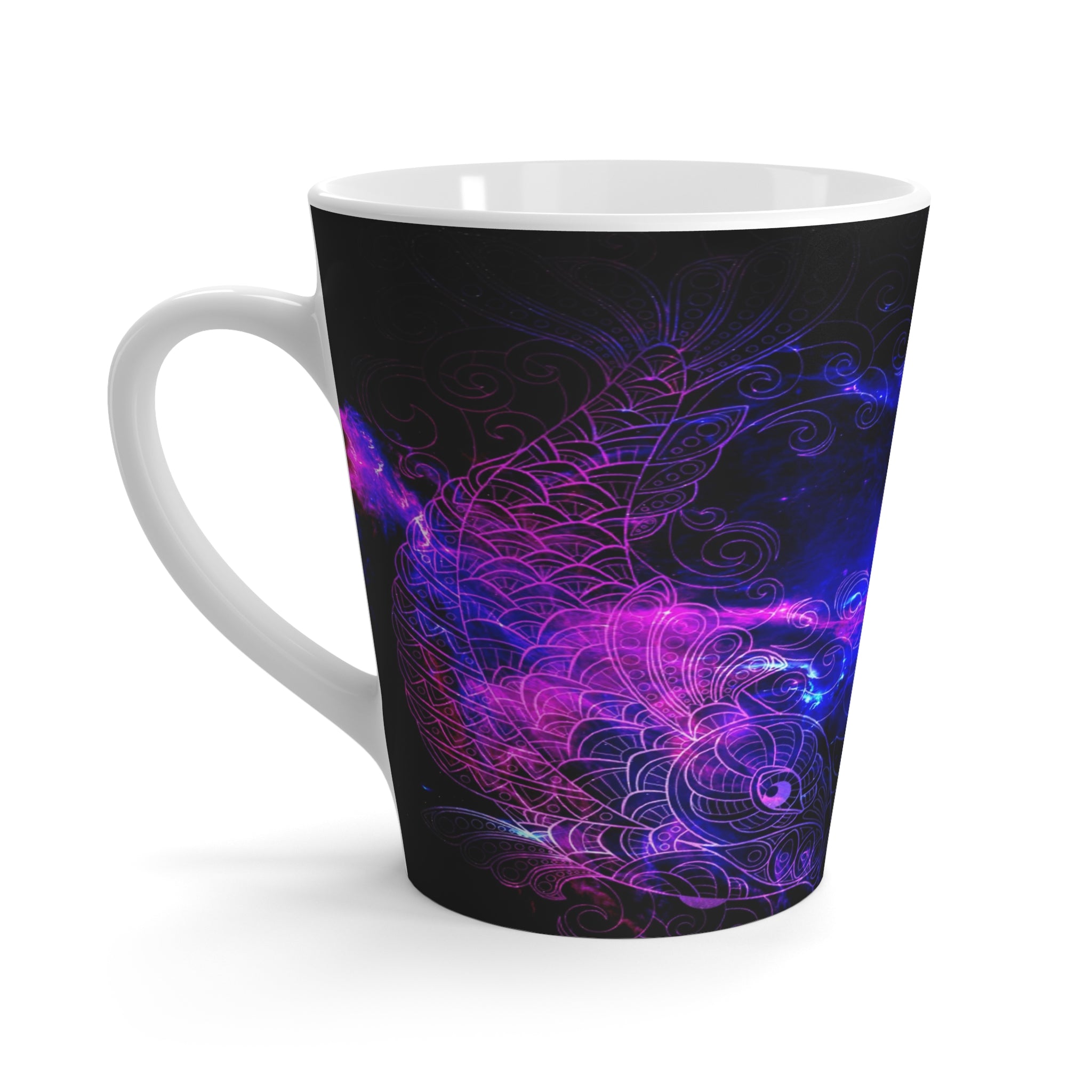 Amethyst Koi Dreams Latte Mug
