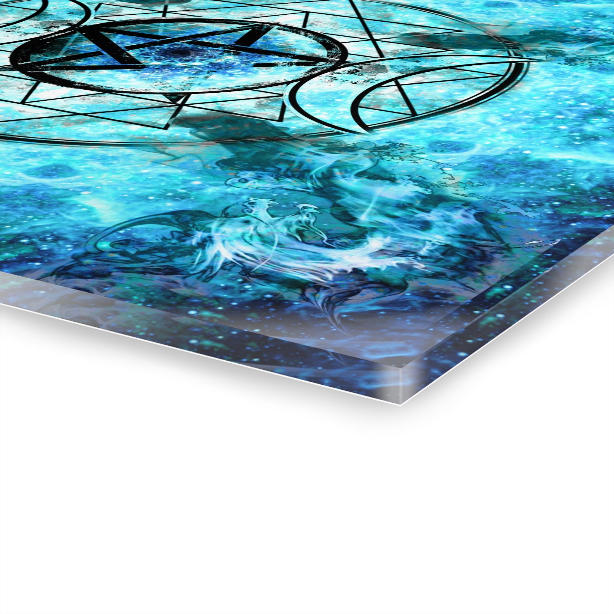 Amen Jin's All the White Horses Triple Goddess Meditations Acrylic (French Cleat)