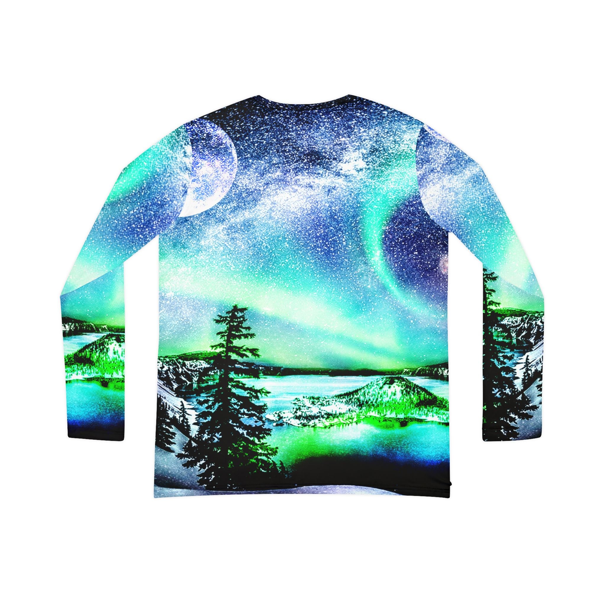 Katerina's Noel Yule Night Dreams Long Sleeve V-neck Shirt