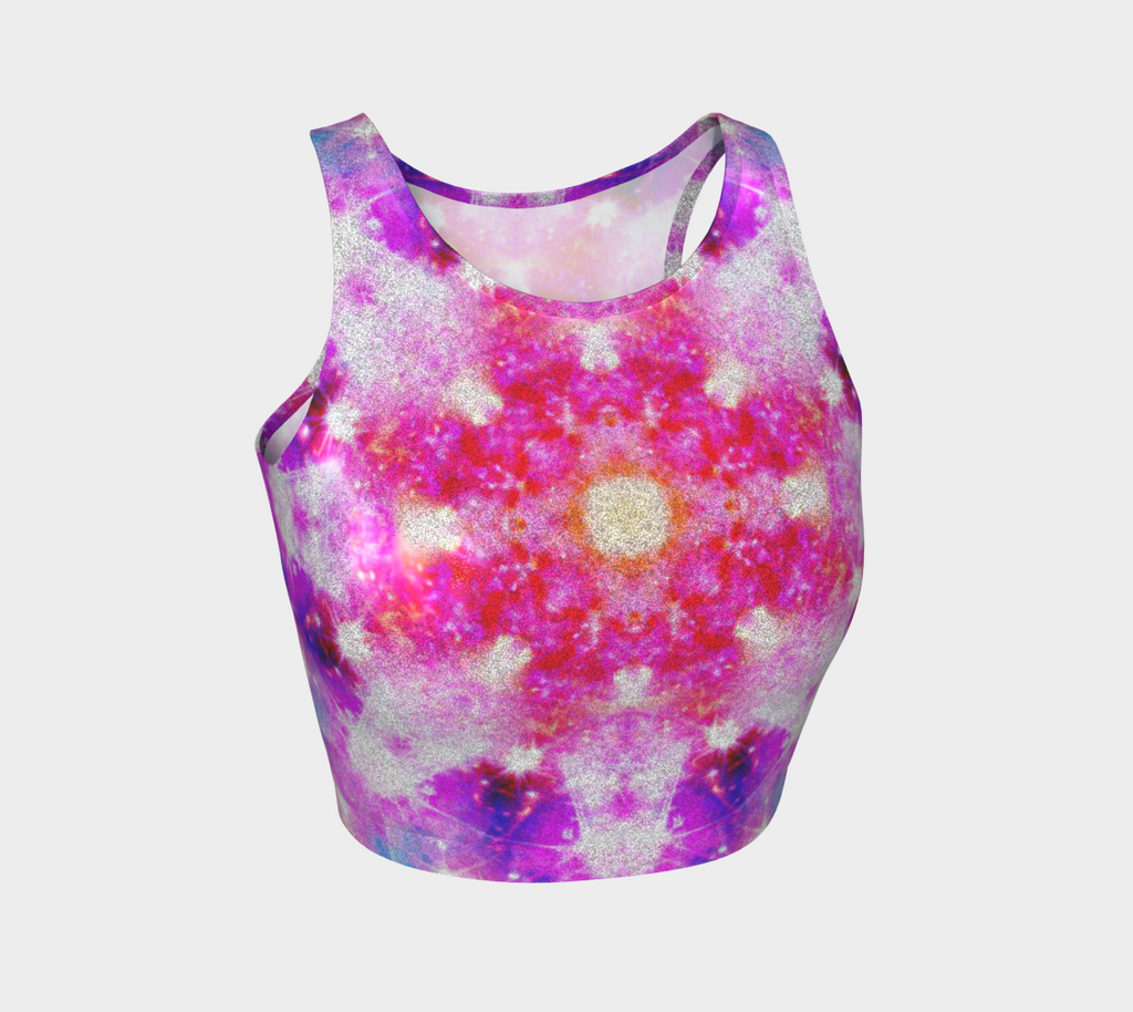 Katerina's Dreams of Angels Desires Athletic Crop Top